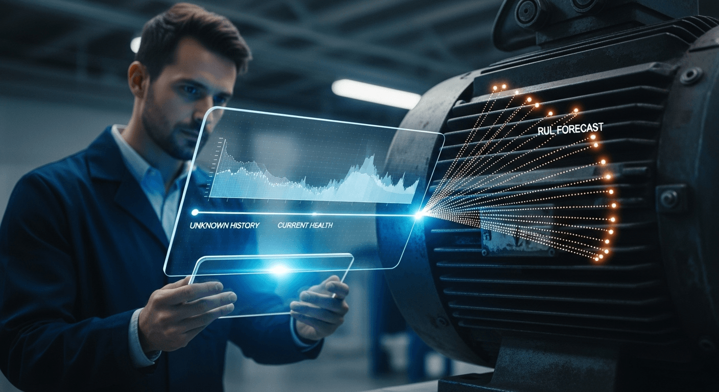 Beyond the OEM Manual: A Self-Correcting AI for Real-World RUL