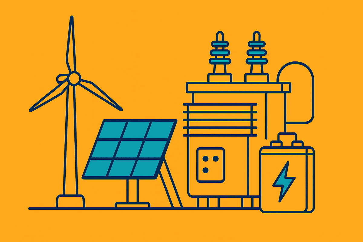 Energy Industry illustration
