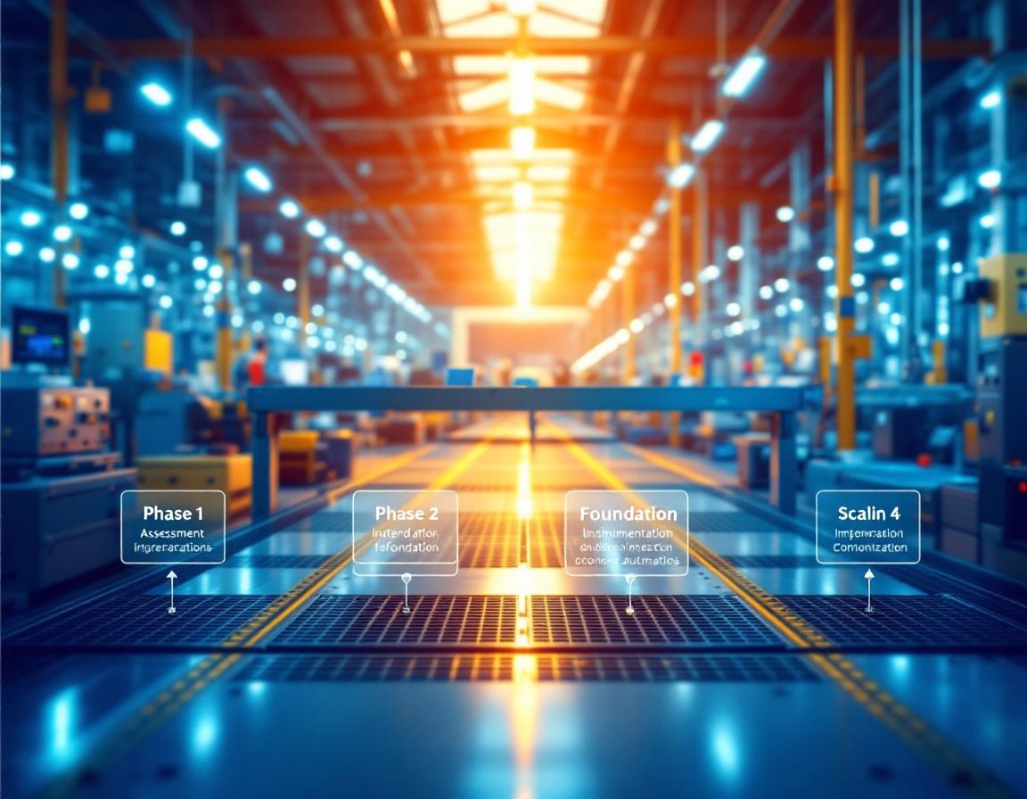 factory smart automation - Smart Factory Implementation Roadmap