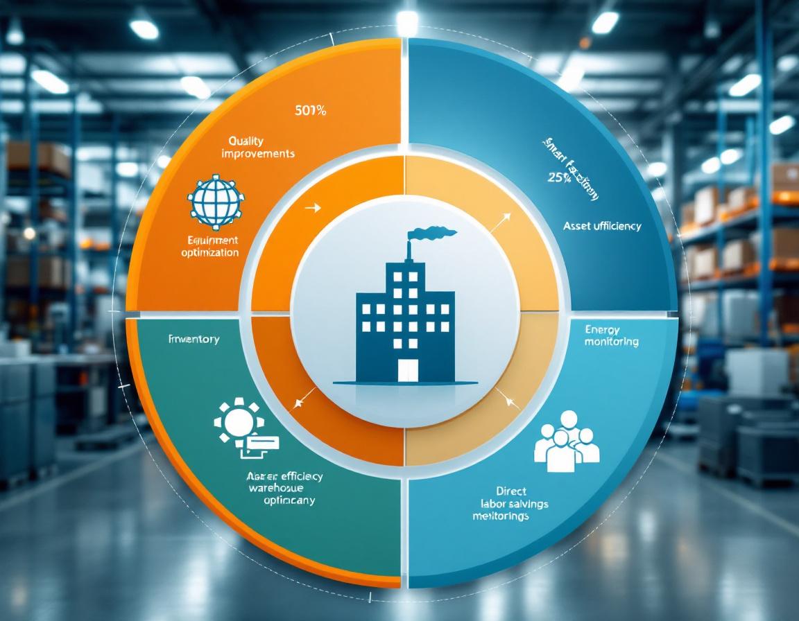 factory smart automation - Smart Factory ROI Breakdown